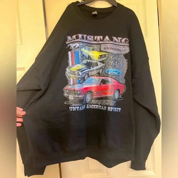 Mustang pull over sweatshirt size xxl - Picture 1 of 4